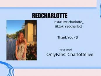 redcharlotte — вебкам-модель онлайн на chaturbate