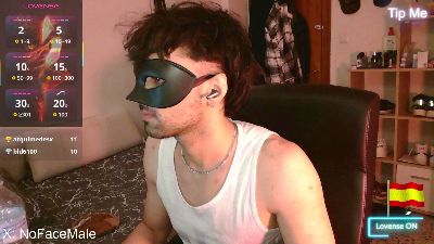 nofacemaleclub — вебкам-модель онлайн на cam4