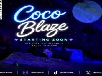 itscocoblaze — вебкам-модель онлайн на chaturbate