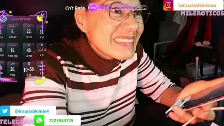 LaInsaciableIntensa — Stripchat stream photo (Aug 2026)