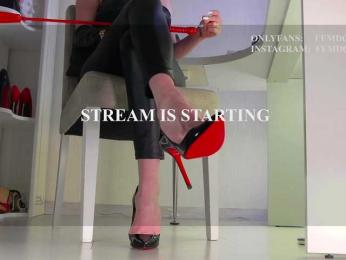 Femdomheels — Bongacams recorded stream screenshot (10 Jun 2025)