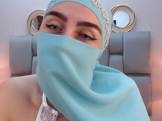 Aliah Manzur — Flirt4free recorded stream screenshot (10 Jun 2025)