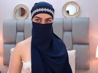 Aliah Manzur — Flirt4free recorded stream screenshot (21 Jun 2025)