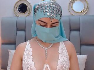 Aliah Manzur — Flirt4free recorded stream screenshot (08 Jul 2025)
