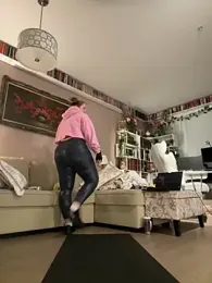 GingerSnap33 — Stripchat recorded stream screenshot (12 Feb 2025)