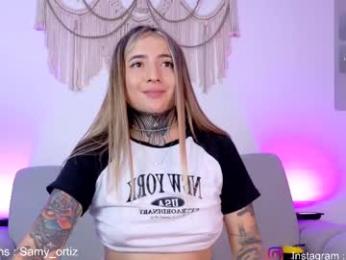 samyortiz_ — Chaturbate recorded stream screenshot (12 Jul 2025)