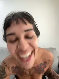 Nikatsu — Stripchat recorded stream screenshot (12 Feb 2025)