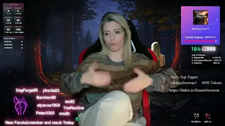 Lisaonthemoon — Stripchat recorded stream image, 12.02.2025 19:10