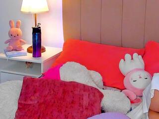 Bella Fontana — Flirt4free recorded stream screenshot (23 Jul 2025)