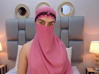 Aliah Manzur — Flirt4free recorded stream screenshot (13 Aug 2025)