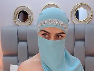 Aliah Manzur — Flirt4free recorded stream screenshot (19 Aug 2025)