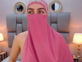 Aliah Manzur — Flirt4free recorded stream screenshot (23 Aug 2025)