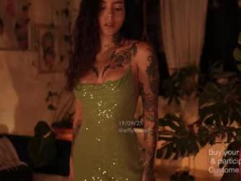 effylowell_ — Chaturbate recorded stream image, 20.09.2025 01:30