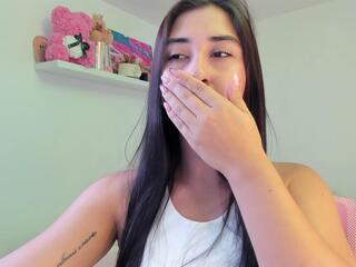 Alisson Mendez — Flirt4free recorded stream screenshot (25 Sep 2025)