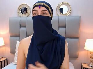 Aliah Manzur — Flirt4free recorded stream screenshot (27 Sep 2025)