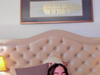 Bella Fontana — Flirt4free recorded stream screenshot (18 Feb 2025)