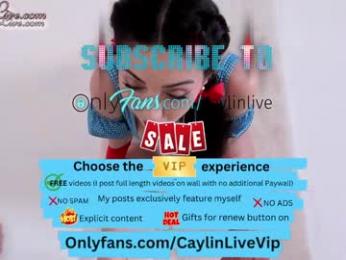 caylin — Chaturbate recorded stream image, 13.10.2025 19:40