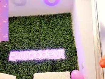 hotfallingdevil — Chaturbate recorded stream screenshot (20 Feb 2025)