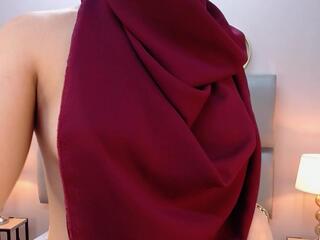 Aliah Manzur — Flirt4free recorded stream screenshot (16 Oct 2025)