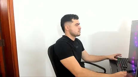 blueroom_party — Stripchat recorded stream screenshot (21 Feb 2025)