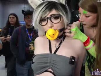 crimsonkitten — Chaturbate recorded stream screenshot (24 Oct 2025)