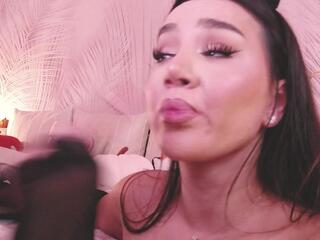 Eva Sin — Flirt4free recorded stream screenshot (27 Oct 2025)