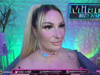 TamaraMilano — Bongacams recorded stream screenshot (17 Nov 2025)