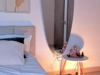 Evangelyne Excalibur — Flirt4free recorded stream screenshot (17 Nov 2025)