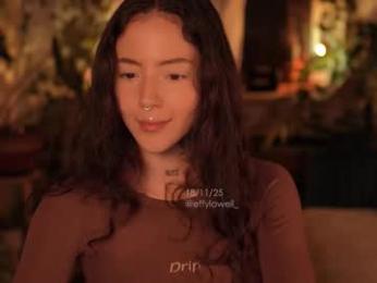 effylowell_ — Chaturbate recorded stream image, 19.11.2025 01:20