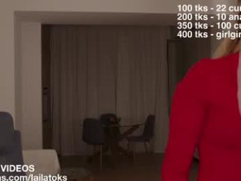lailatoks — Chaturbate recorded stream image, 22.11.2025 19:10