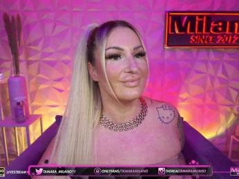 TamaraMilano — Bongacams recorded stream screenshot (24 Nov 2025)