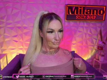 TamaraMilano — Bongacams recorded stream screenshot (24 Nov 2025)