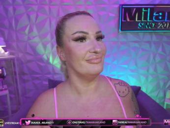 TamaraMilano — Bongacams recorded stream screenshot (12 Jan 2026)
