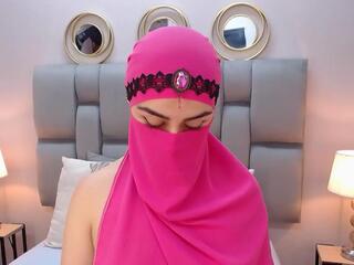 Aliah Manzur — Flirt4free recorded stream screenshot (13 Jan 2026)