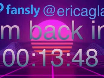 ericaglam — Chaturbate recorded stream screenshot (14 Jan 2026)