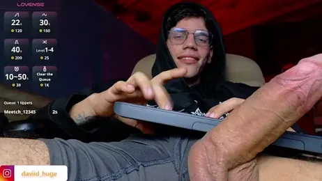 david_huge — Stripchat recorded stream image, 15.01.2026 06:30