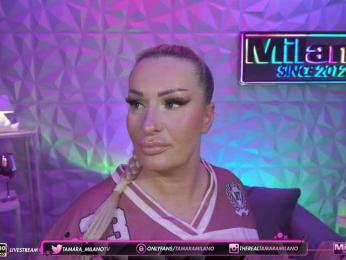 TamaraMilano — Bongacams recorded stream screenshot (18 Jan 2026)