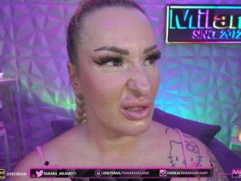 TamaraMilano — Bongacams recorded stream screenshot (18 Jan 2026)