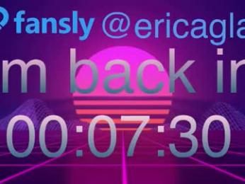 ericaglam — Chaturbate recorded stream screenshot (25 Jan 2026)