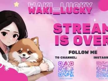 waki_lucky — Chaturbate recorded stream screenshot (26 Jan 2026)