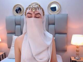 Aliah Manzur — Flirt4free recorded stream screenshot (27 Jan 2026)