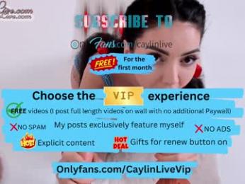 caylin — Chaturbate recorded stream image, 09.02.2026 19:00