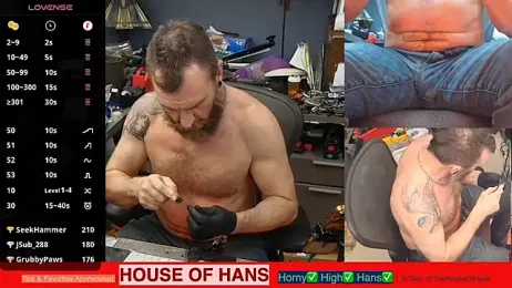 HouseOfHans — Stripchat recorded stream screenshot (10 Feb 2026)