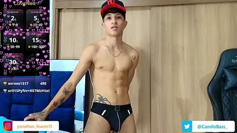 _CamiloBass — Stripchat recorded stream screenshot (14 Feb 2026)