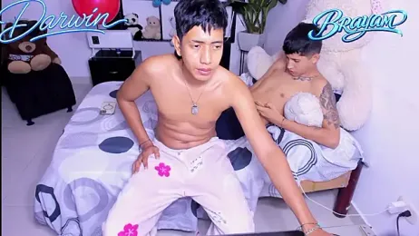 darwinandbrayann — Stripchat recorded stream screenshot (15 Feb 2026)