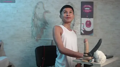 axel_milo_kairo_and_noa — Stripchat recorded stream screenshot (18 Feb 2026)