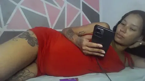 thasmyni — Stripchat recorded stream screenshot (18 Feb 2026)