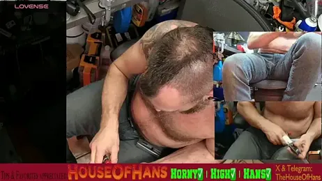 HouseOfHans — Stripchat recorded stream screenshot (19 Feb 2026)
