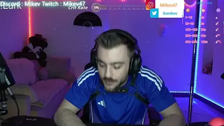 Mikev — Stripchat recorded stream screenshot (19 Feb 2026)