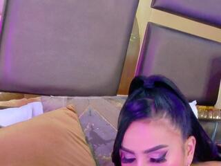 Giah Daniels — Flirt4free recorded stream screenshot (21 Feb 2026)